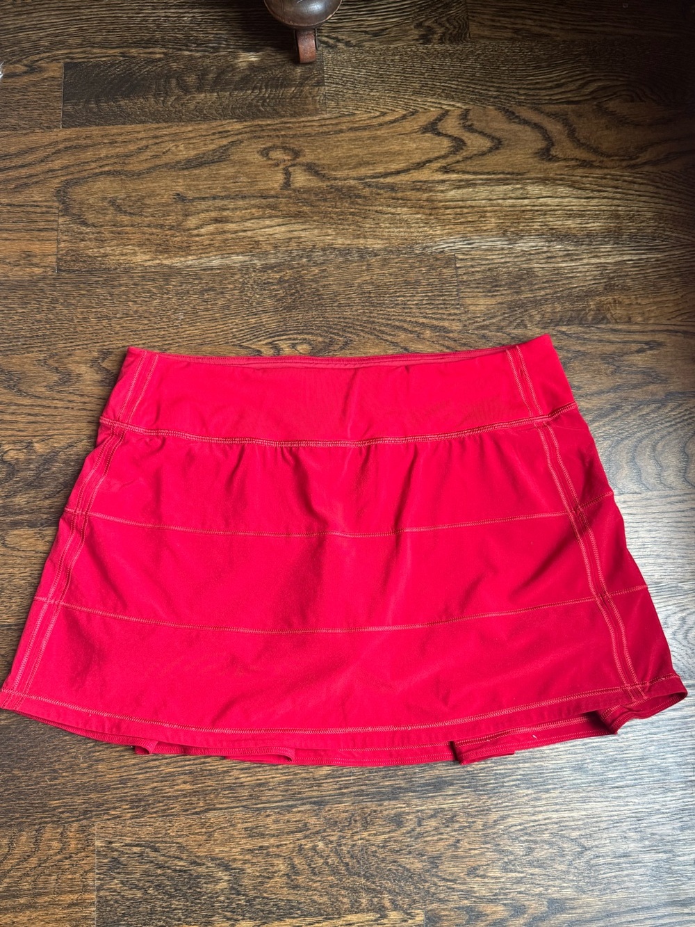 lululemon athletica Red pace rival skirt